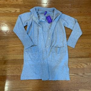 Seraphine Gray Coatigan